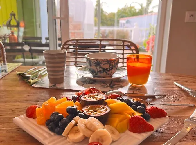 לינה וארוחת בוקר Palm View Guesthouse, Adults Only Senhora da Luz