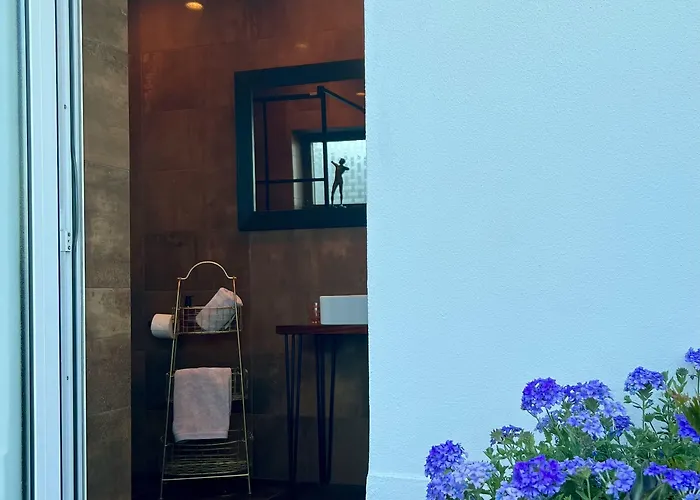 לינה וארוחת בוקר Palm View Guesthouse, Adults Only Senhora da Luz